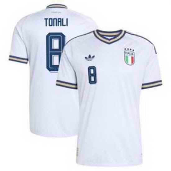 Youth 8 Italy National Sandro Tonali 2026 White  3
